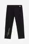 JU Sports Pants With Embroidered Logo JU Sports Pants With Embroidered Logo Black UJT23N-JD001