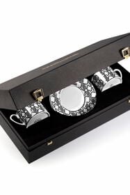 HO Monogram Black Set 2 Tazze Te' In Confezione Regalo Nero RALA24-IA029