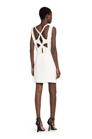 RC Sequin-Embellished Mini Dress White GWR148-HR005