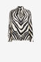 RC Freedom-Print Silk Shirt RC Freedom-Print Silk Shirt AVORIO/NERO OKT704-4QC80