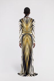 RC Robe Maxi Imprimé Ray Of Gold RC Robe Maxi Imprimé Ray Of Gold Or TKT107-JRM33