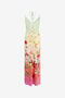 RC Robe longue imprimée Miami Flowers RC Robe longue imprimée Miami Flowers GREEN/FUCHSIA WQT132-TYR32