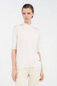RC Cotton sweater Ivory UWM609-WH003