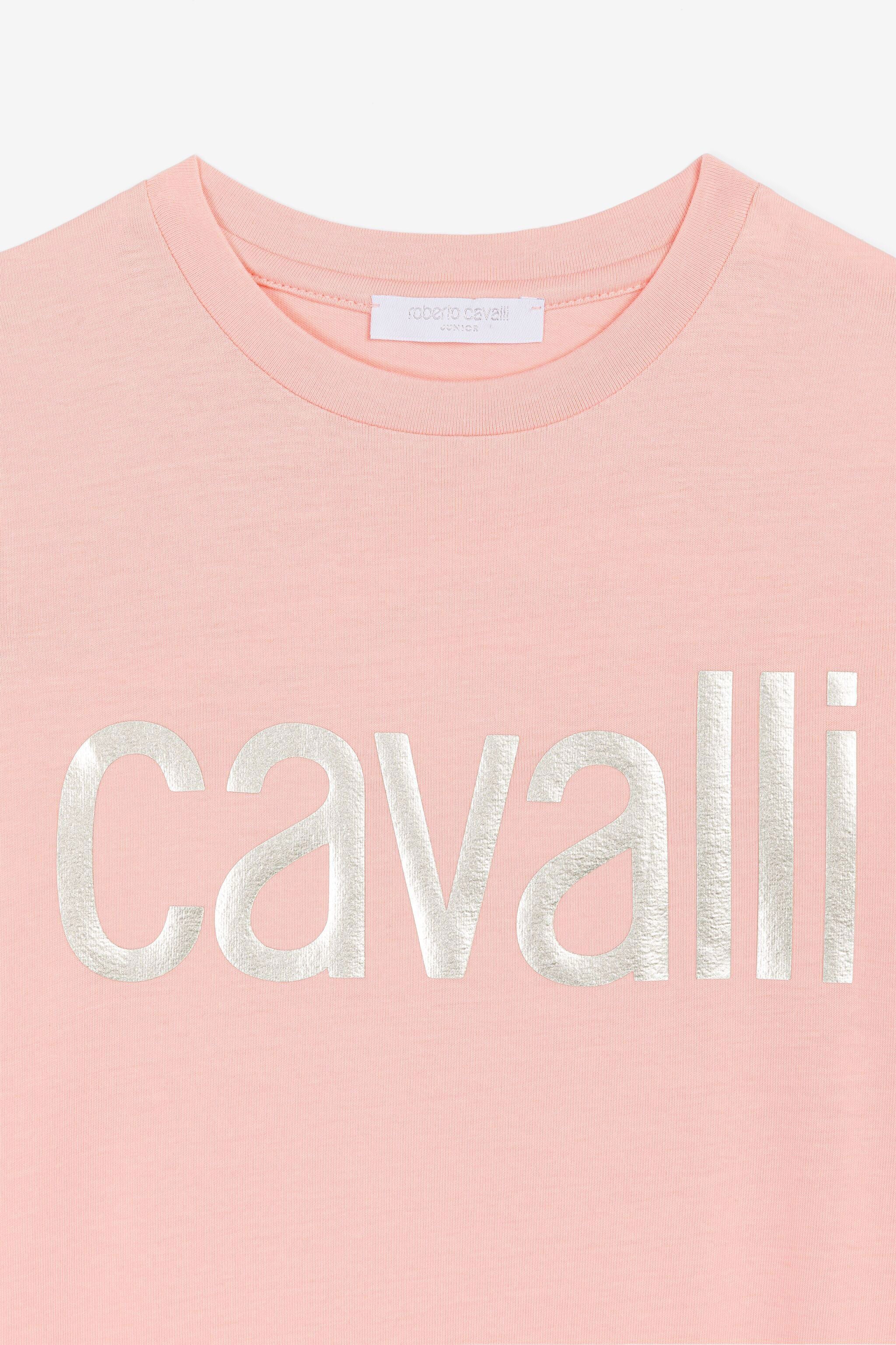 JU Logo-Print T-Shirt JU Logo-Print T-Shirt Pink OJT650-ISA2J