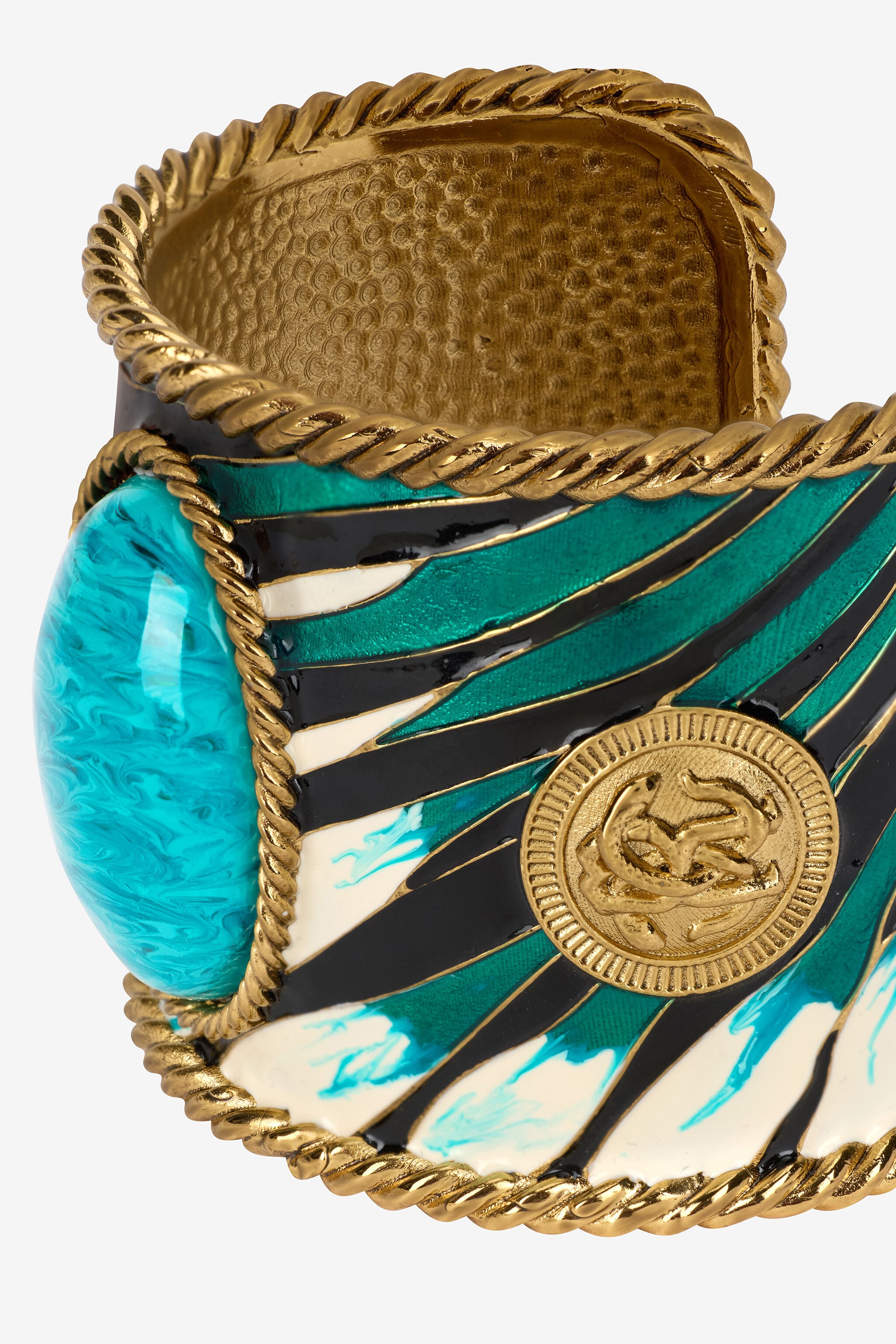 RC Bracelet Manchette Imprimé Ray Of Sea Bleu clair TKG004-AM021