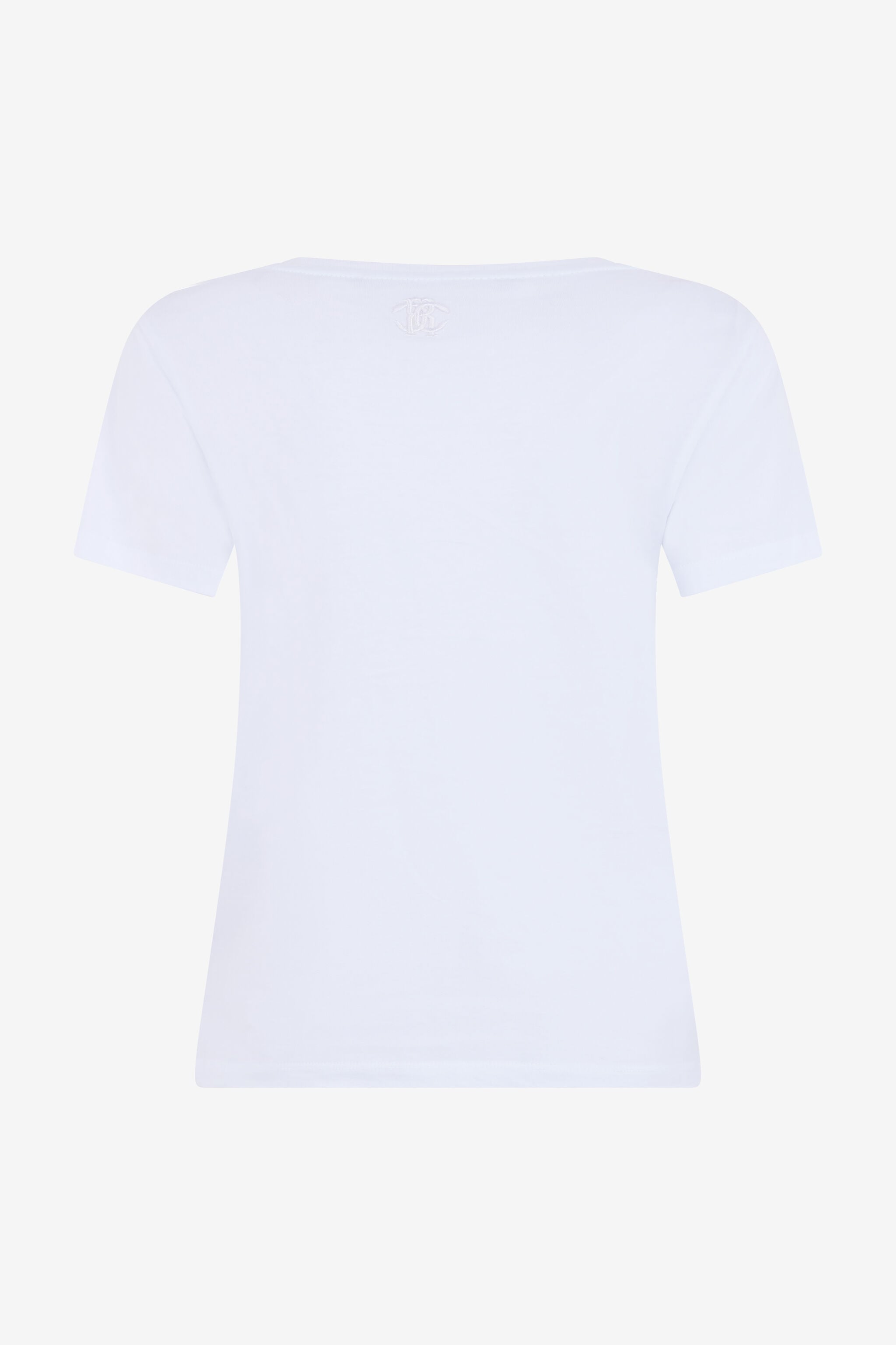 RC Weißes T-Shirt mit Leoparden-Grafik RC Weißes T-Shirt mit Leoparden-Grafik WHITE TOT60B-JD003