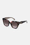 JC Large avant tendance féminin BROWN/PINK HAVANA VALD26-ID268