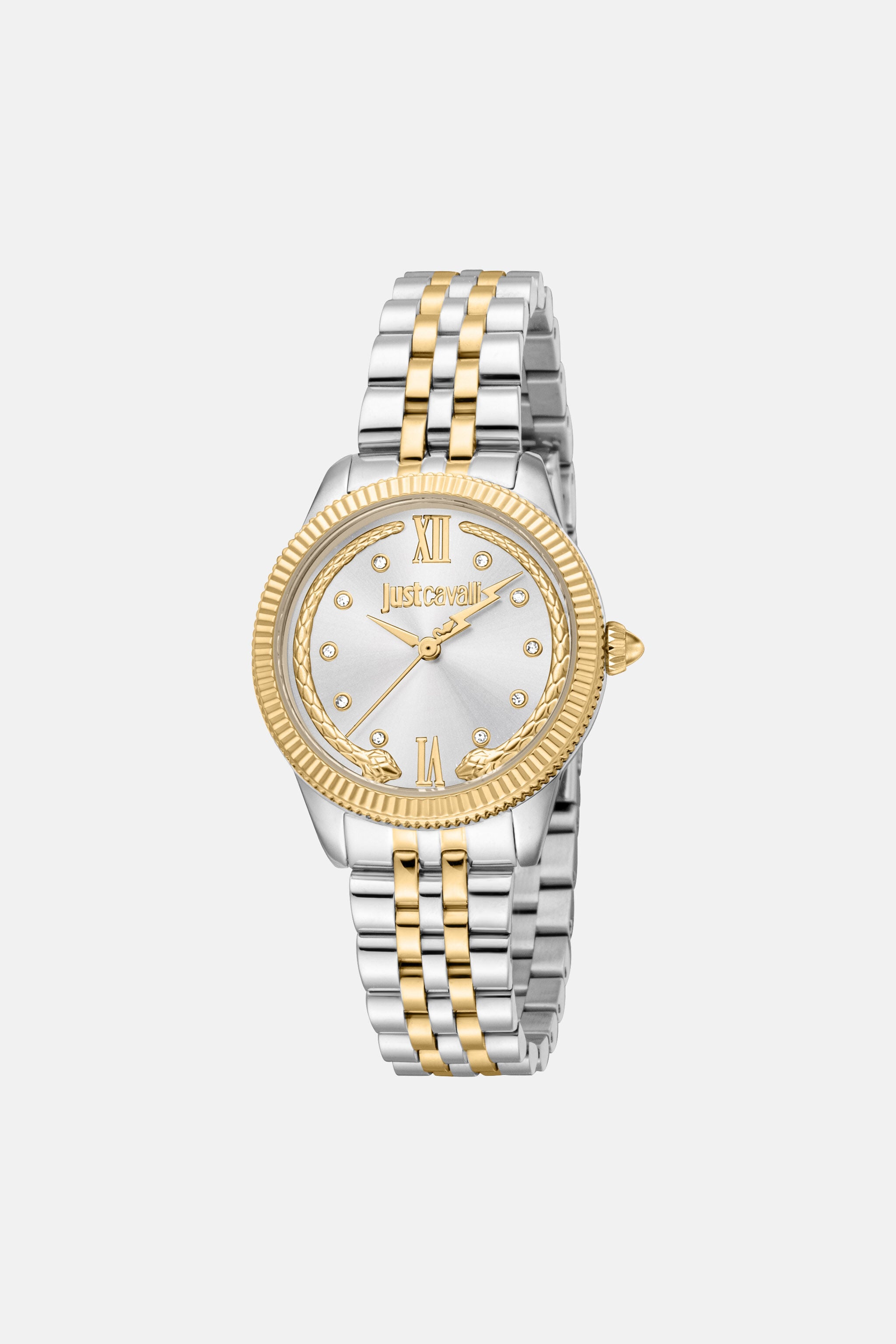 JC Just Cavalli Set: Watch + Bracelet JC Just Cavalli Set: Watch + Bracelet Silver, Gold SALT3H-IT323