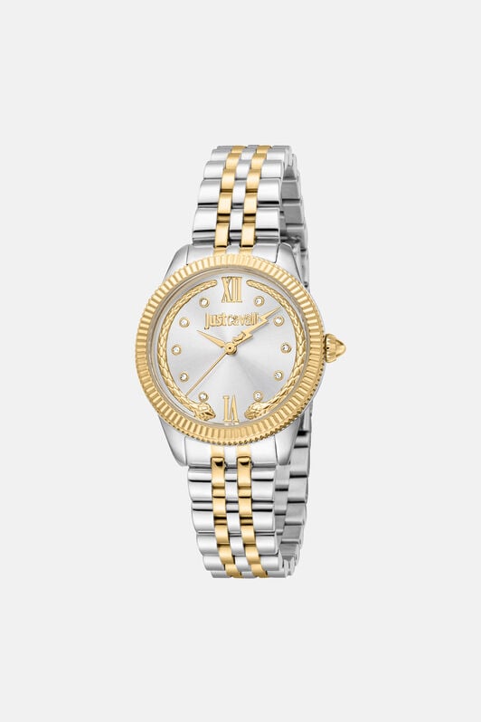 JC Just Cavalli Set: Watch + Bracelet JC Just Cavalli Set: Watch + Bracelet Silver, Gold SALT3H-IT323