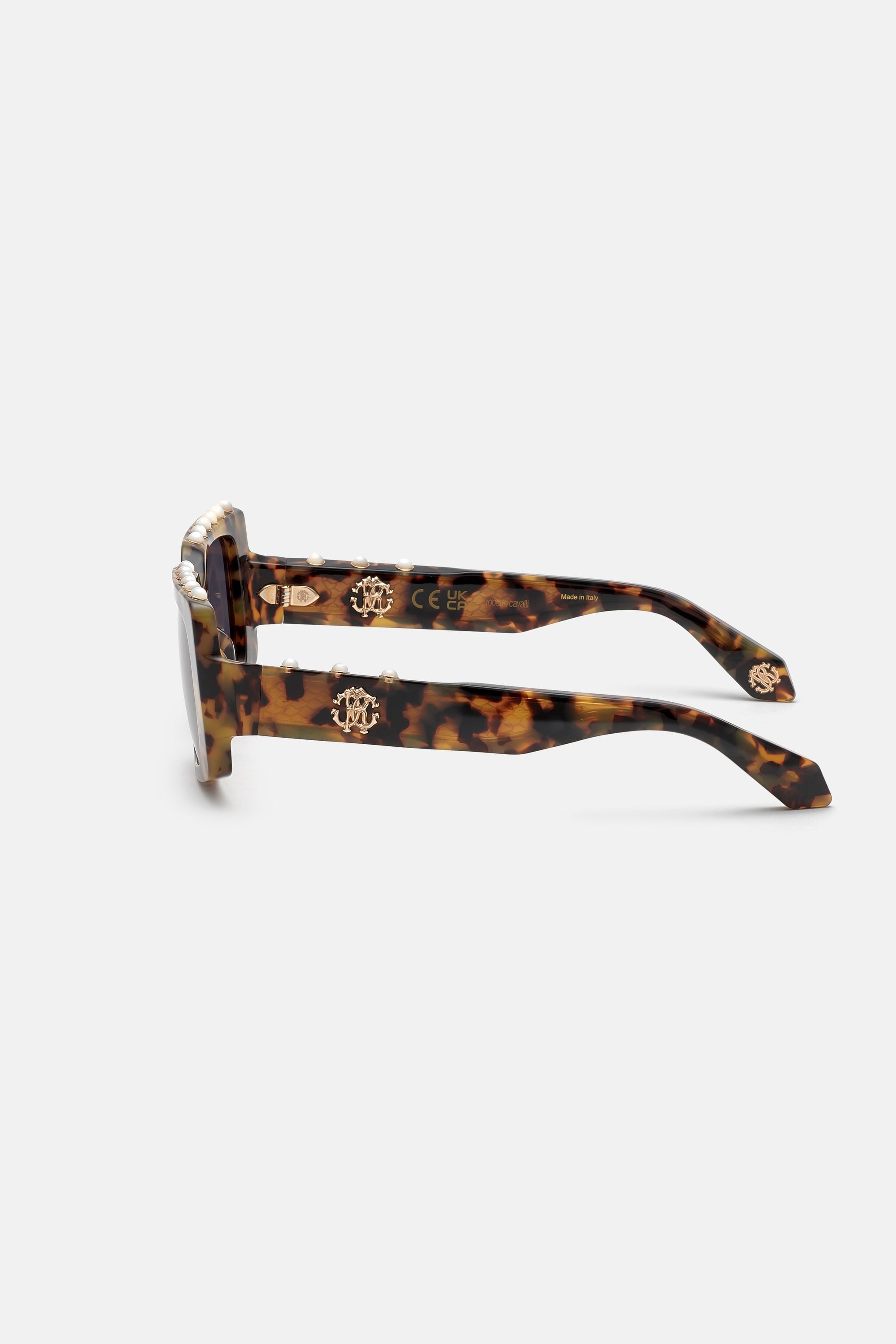 RC Sunglasses Roberto Cavalli Monogram Collection RC Sunglasses Roberto Cavalli Monogram Collection LIGHT YELLOW HAVANA RALD82-ID085