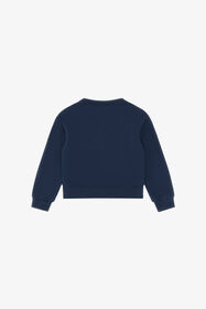 JU Sweat-Shirt Avec Blason Doré Bleu TJT68I-CF050