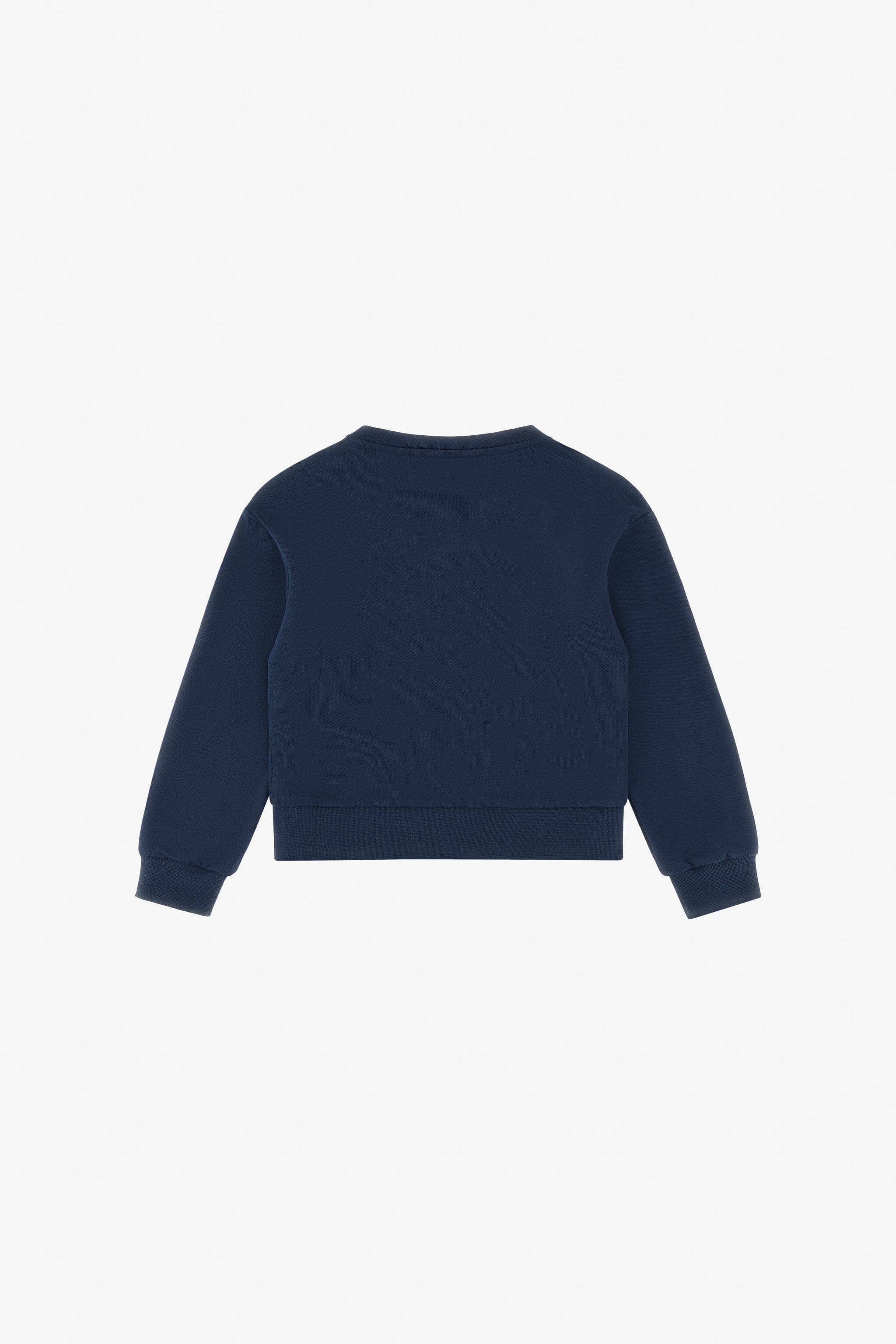 JU Sweatshirt With Golden Crest JU Sweatshirt With Golden Crest Blue TJT68I-CF050
