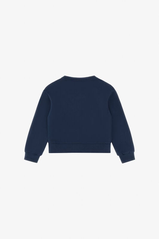 JU Sweatshirt With Golden Crest JU Sweatshirt With Golden Crest Blue TJT68I-CF050