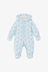 JU Set de Body con Bordado Monograma RC Azul claro TJT400-5RM02