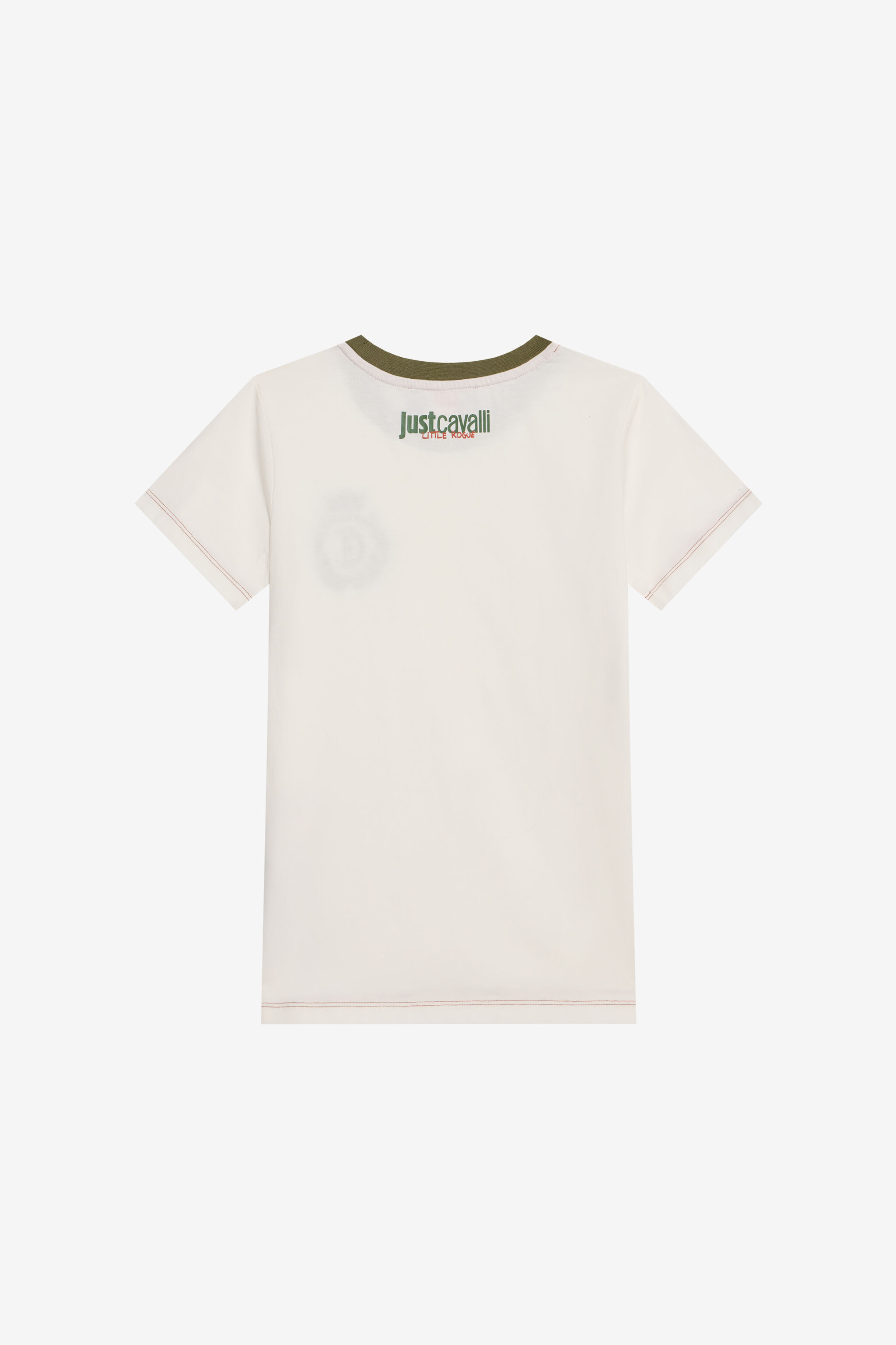 JC T-Shirt with Embroidered Logo JC T-Shirt with Embroidered Logo MARSHMALLOW XFT60U-JD003