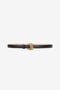 RC Fine Ceinture Unie Avec Boucle Bijou RC Fine Ceinture Unie Avec Boucle Bijou Noir VKC006-PZ796