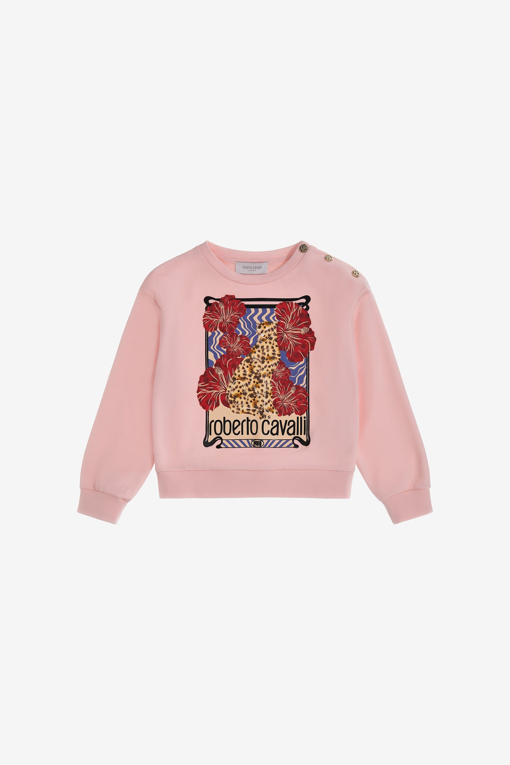JU Jungle Charm Sweatshirt JU Jungle Charm Sweatshirt Pink SJT918-CF050