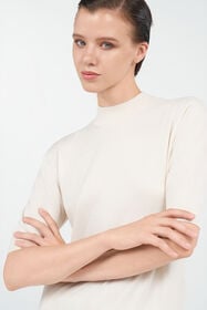 RC Cotton sweater Ivory UWM609-WH003