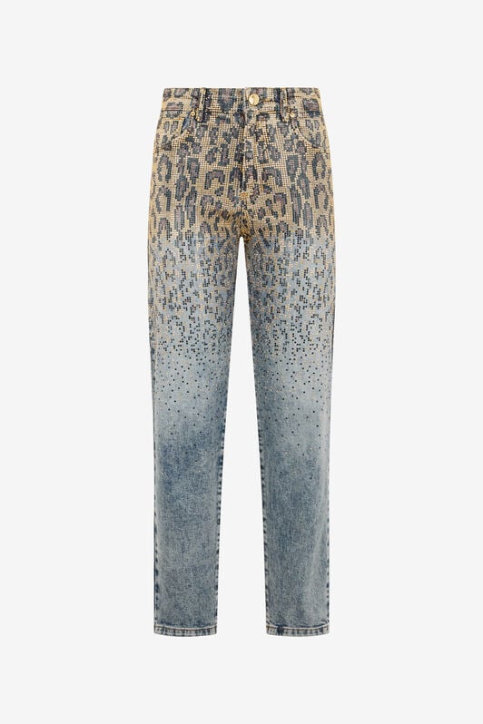 RC Denim-Jeans mit Strass im Farbverlauf RC Denim-Jeans mit Strass im Farbverlauf DENIM SOJ20L-DL020