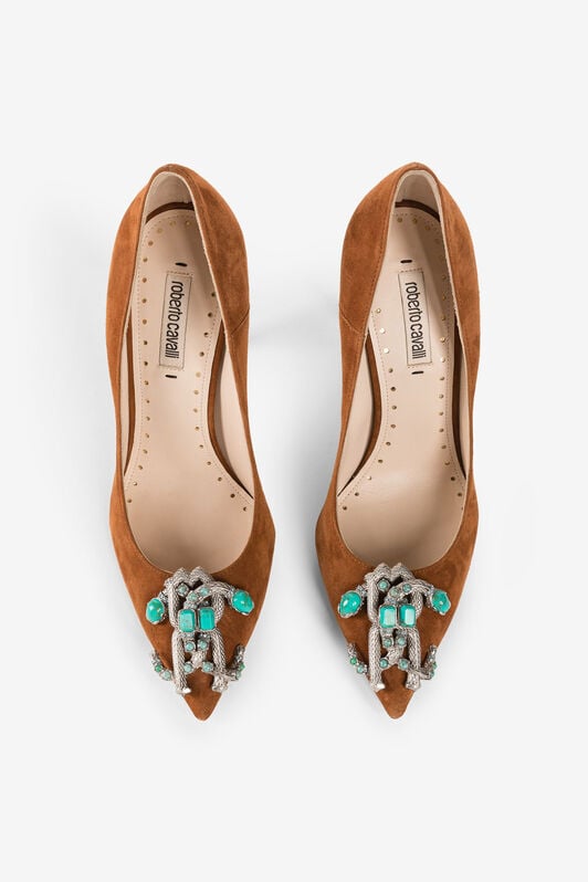RC Zapatos de tacón Mirror Snake RC Zapatos de tacón Mirror Snake Marrón RKS013-PNC00