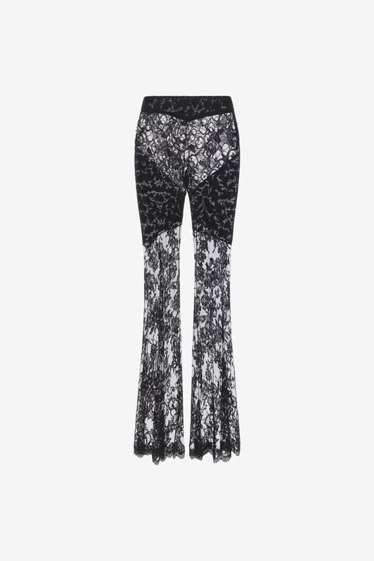 RC Black Flare Transparent Trousers RC Black Flare Transparent Trousers Nero RWT201-RP003