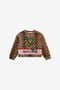 JU Bedrucktes Sweatshirt JU Bedrucktes Sweatshirt Hellbraun SJT934-5OI97