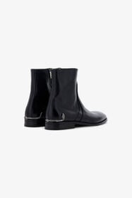 RC Leather Chelsea Boots Black TRS010-PZ01A