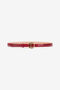 RC Ceinture Serpentine en cuir RC Ceinture Serpentine en cuir RED WKC002-PA001