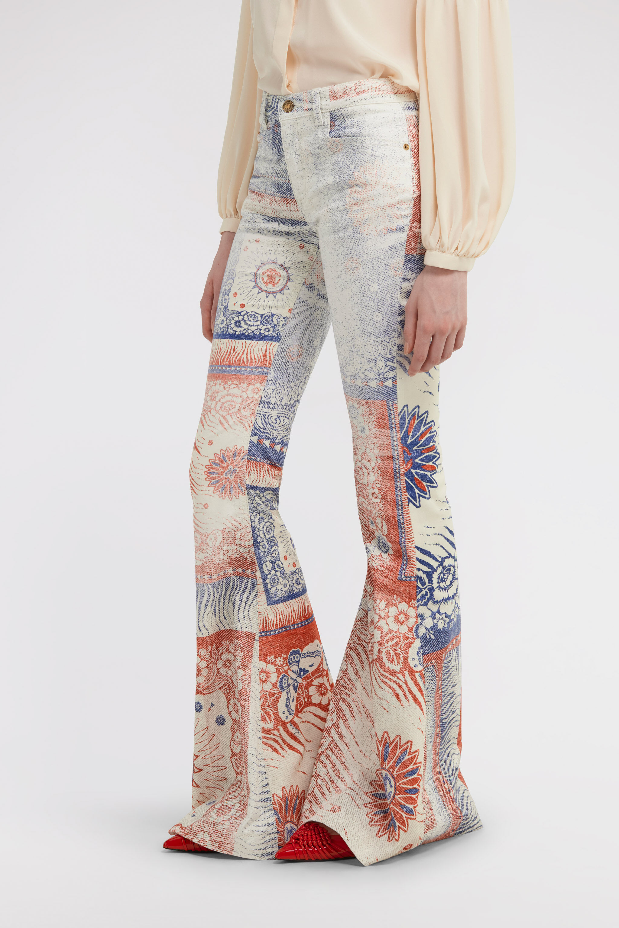 RC Bandana Print Jeans RC Bandana Print Jeans Blau TKJ205-DAN11