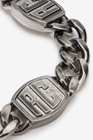 RC Bracelet Chaîne Avec Monogramme RC Argent VRG009-AM258