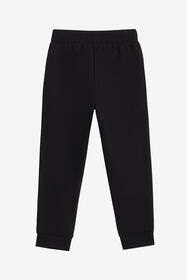 JU Jogger À Imprimé Roses Sur Une Jambe Noir UJT23A-CF050
