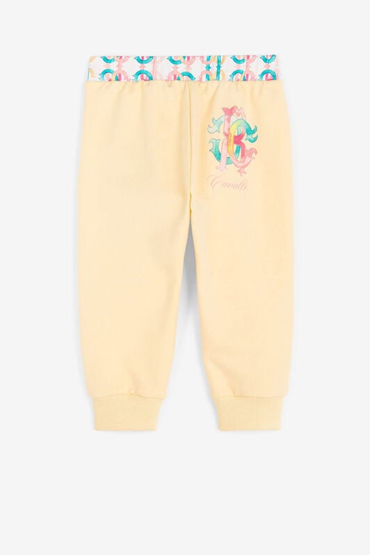JU Pantaloni sportivi con monogramma JU Pantaloni sportivi con monogramma Giallo QJT250-CF050