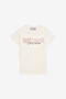 JC T-Shirt with Rhinestone Logo MARSHMALLOW XFT63F-JD005