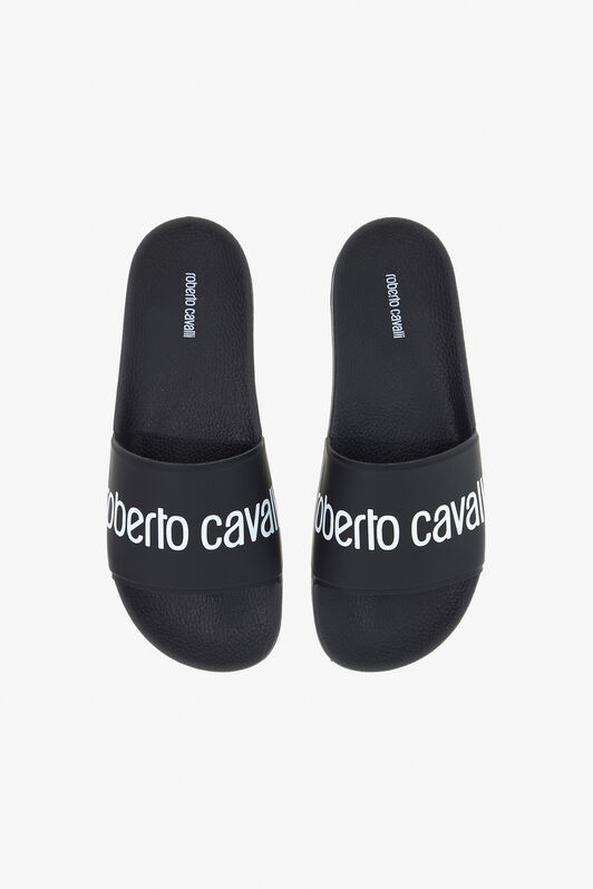 RC Black Slide With Logo Black SRS060-AB103