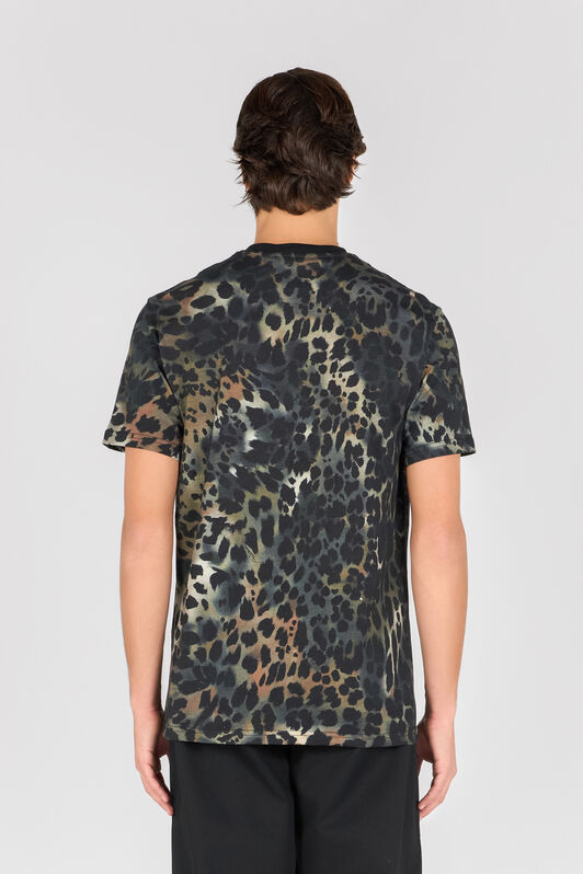 RC Jaguar Skin print T-shirt MILITARY GREEN OOT60J-JFO63