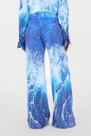 RC Pantaloni Stampa Stretto di Messina Blu UWT201-HLN94