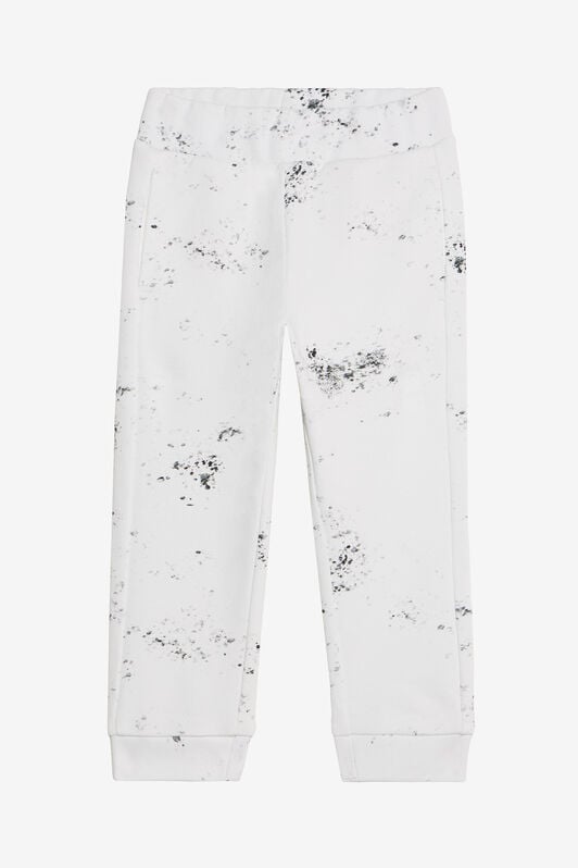 JU Splatter Print Trousers with Monogram RC JU Splatter Print Trousers with Monogram RC OPTICAL WHITE VJT20D-5OQ44