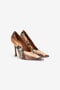 RC Escarpins Gaufrés Python RC Escarpins Gaufrés Python Marron UWS010-PN053