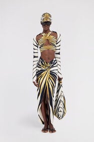 RC Ray of Gold Print Sarong RC Ray of Gold Print Sarong Золотой TKW016-HVM33