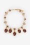 RC Golden Necklace With Pearls And Amethyst-Effect Stones RC Golden Necklace With Pearls And Amethyst-Effect Stones ORO/BIANCO/AMETISTA VWG011-AM081