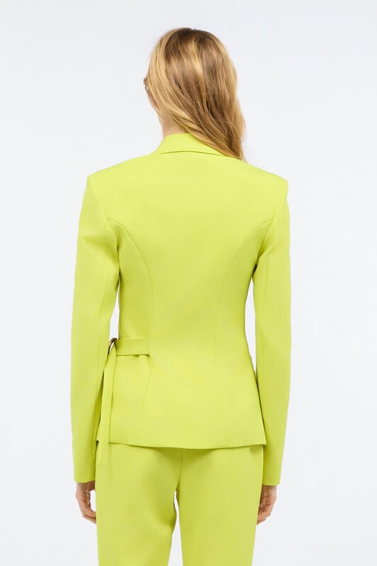 JC Jacket With Side Belt JC Jacket With Side Belt Light green UFT193-UF259
