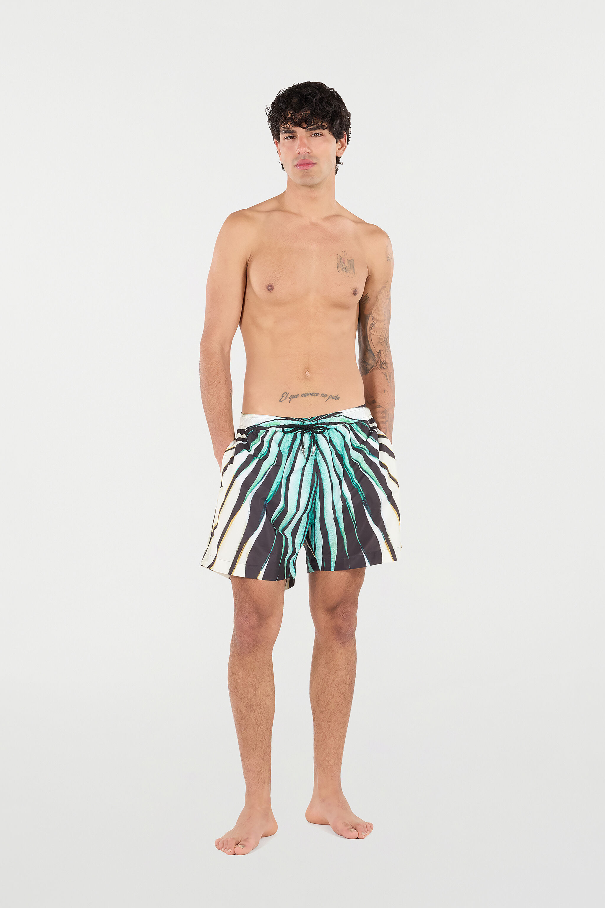 RC Ray Of Sea Print Swim Shorts RC Ray Of Sea Print Swim Shorts Светло-голубой TRT00A-5RM78