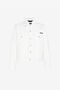 RC Logo print denim jacket RC Logo print denim jacket White QRJ415-DL001