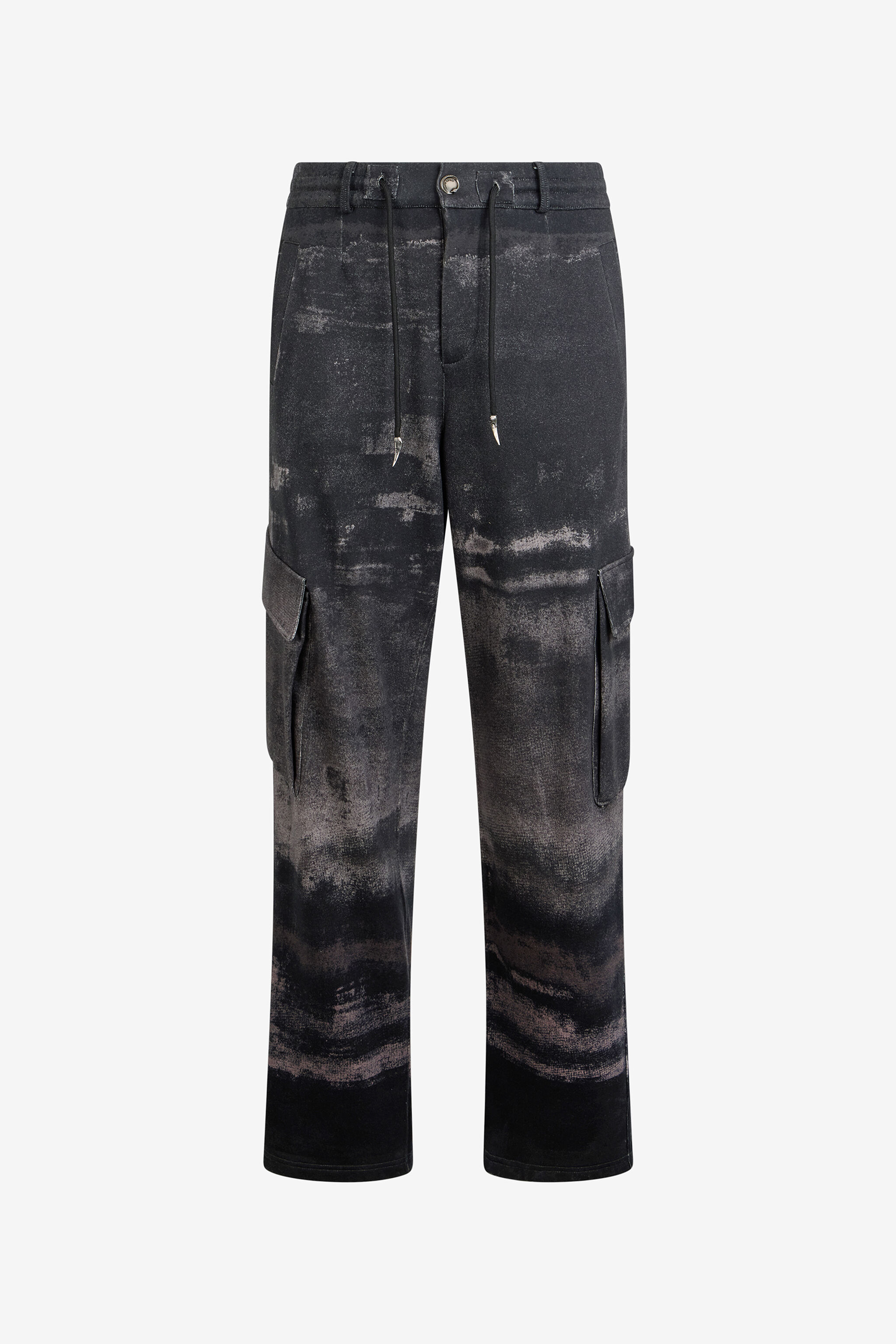 RC Mélange Grey Pants with Washed Effect RC Mélange Grey Pants with Washed Effect GREY MELANGE VNT25C-FOP69