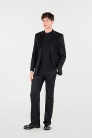 RC Pantaloni Svasati Con Motivo Tiger Skin Nero URT226-TJ033