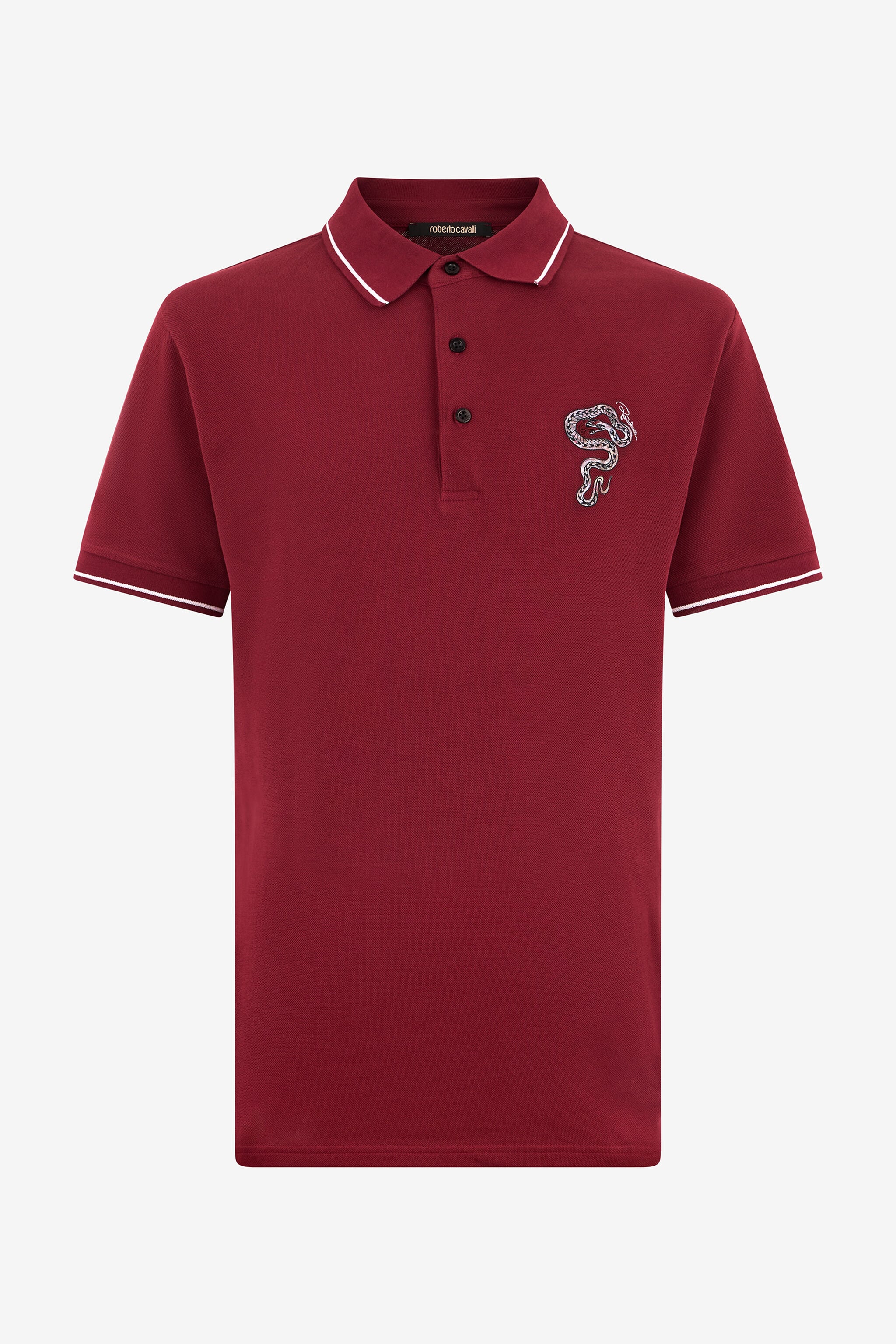 RC Polo Burdeos con Bordado de Serpiente RC Polo Burdeos con Bordado de Serpiente CABERNET ROT60F-KB003