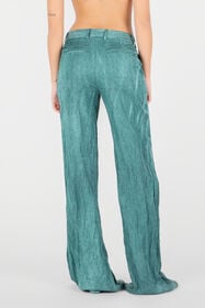 RC Pantalon Texture Froissée Bleu UWT201-RZ009