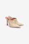 RC Mules Pointues En Cuir RC Mules Pointues En Cuir Ivoire UWS015-PZI07