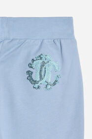 JU Pantaloni Sportivi Con Pizzo Floreale LIGHT BLUE UJT23K-CF050