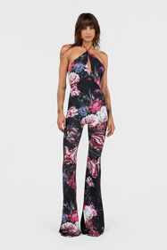 RC Mono con estampado Fiammingo Flowers BLACK/PINK XWT152-LNT77